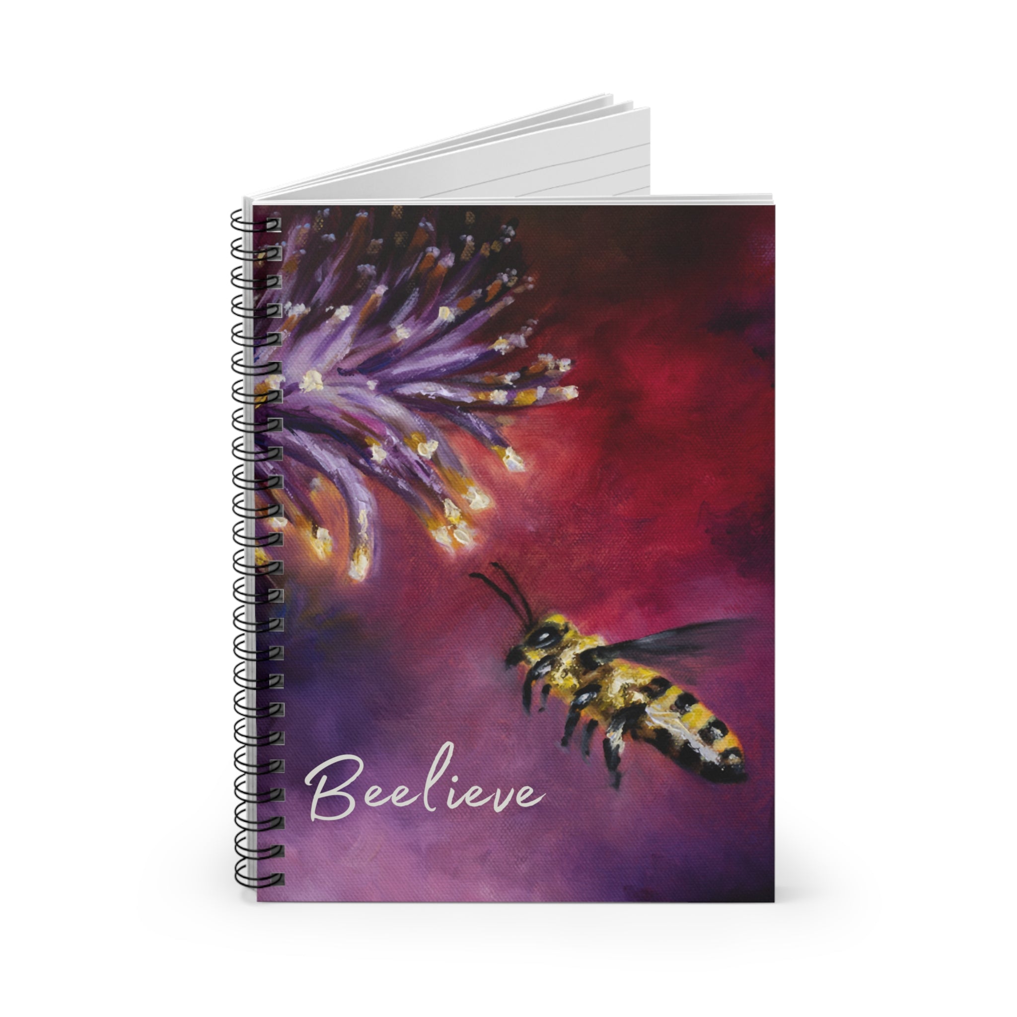 Bee - Inspirational Notebook or Bullet Journal – Stephanie Weaver Fine Art  Artist