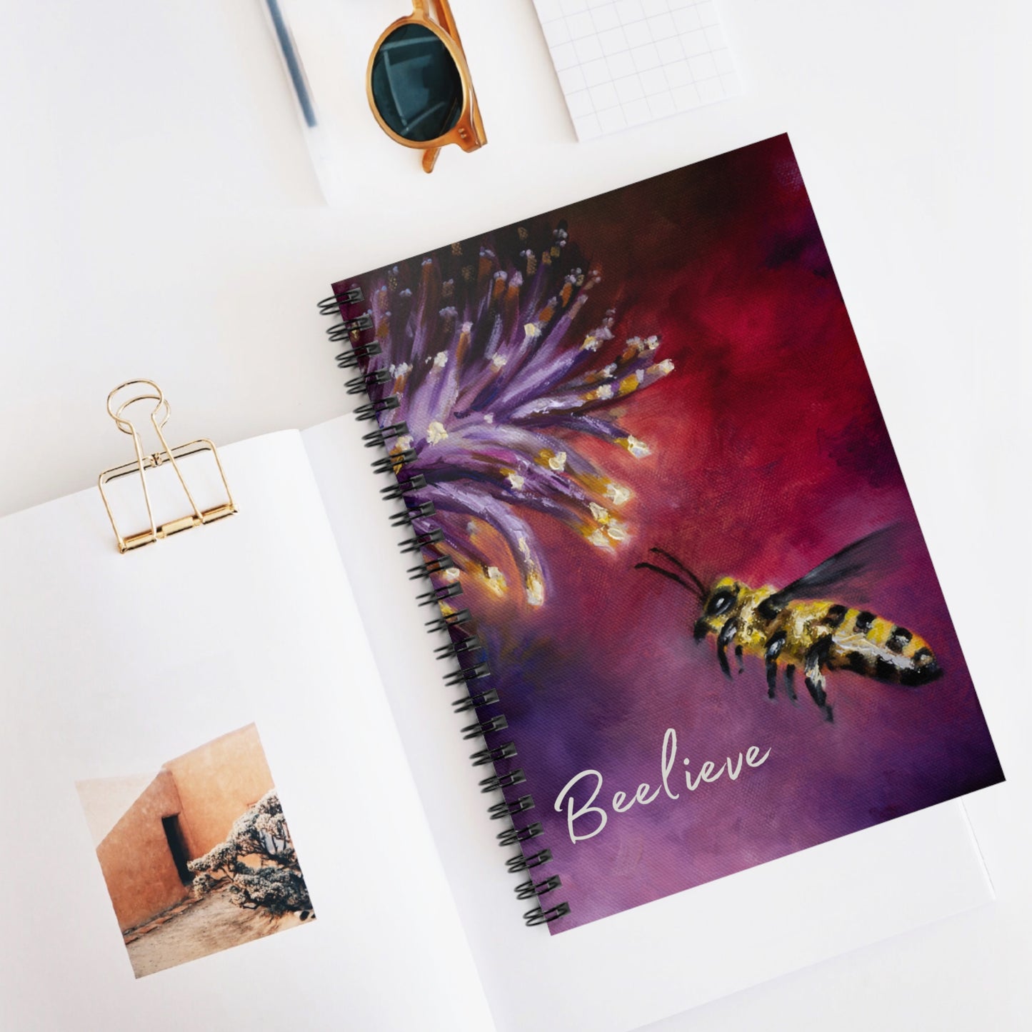 Bee - Inspirational Notebook or Bullet Journal