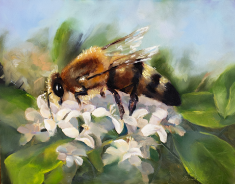 Bee Artwork by Stephanie Weaver