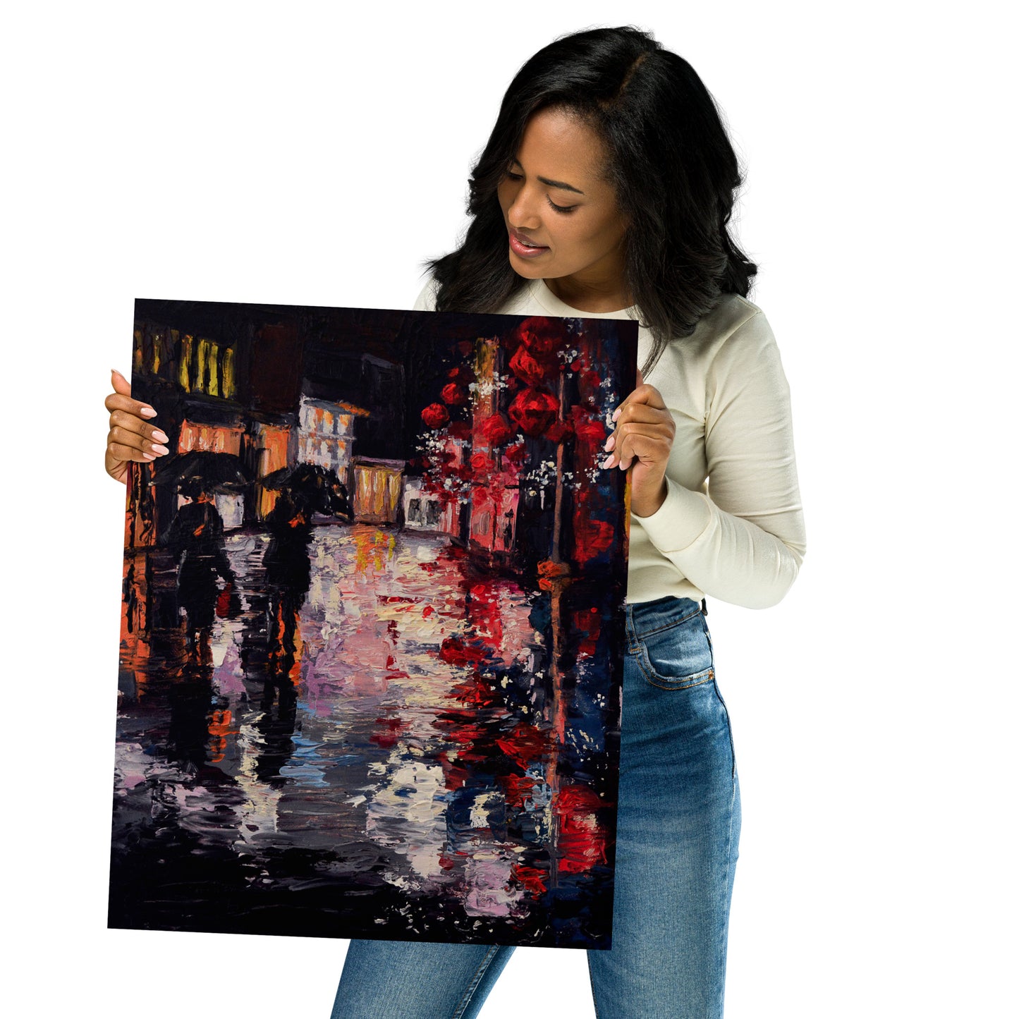 "Slick City" Urban Artwork Print on Premium Luster Photo Paper