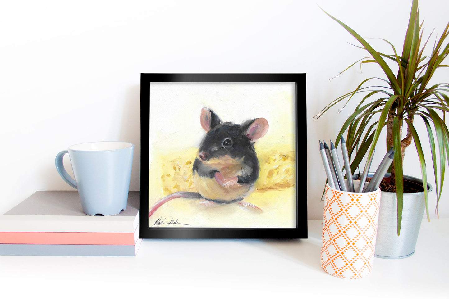 Mouse with Cheese Artwork