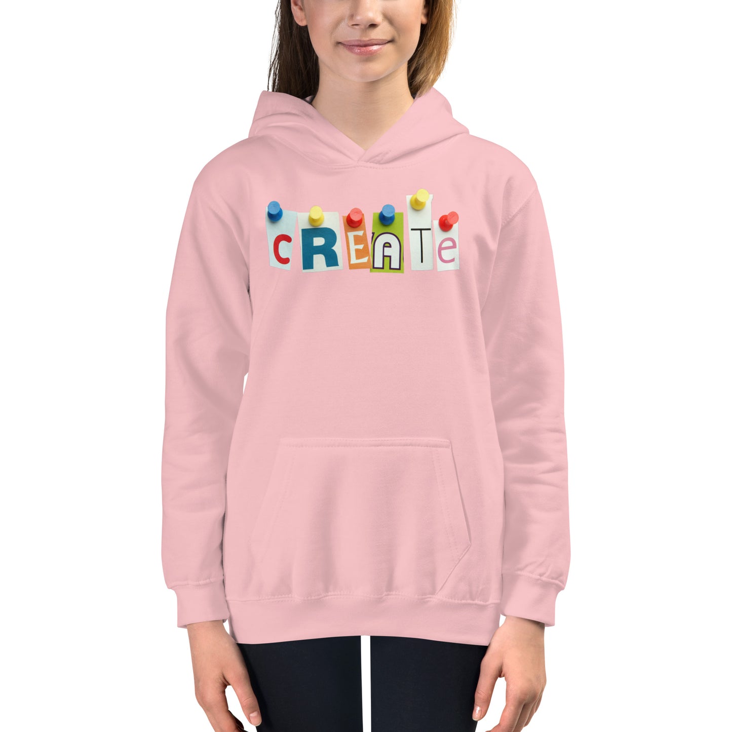 "Create" Unisex Kids Hoodie