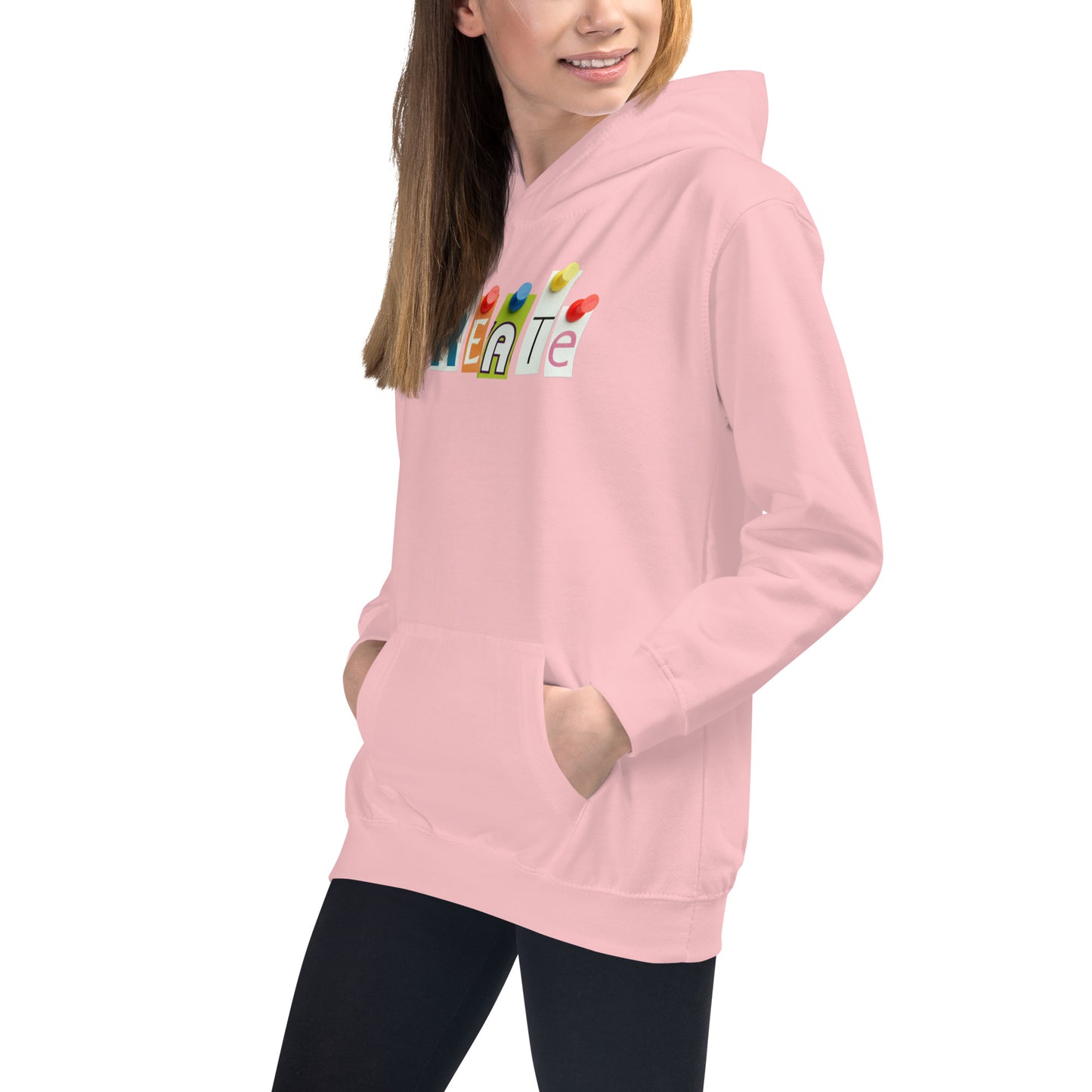 "Create" Unisex Kids Hoodie