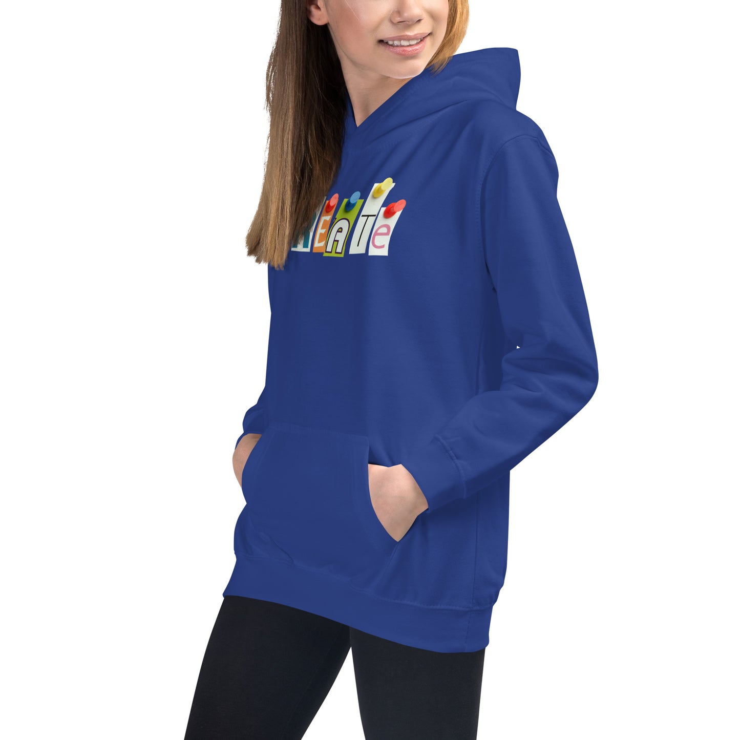 "Create" Unisex Kids Hoodie
