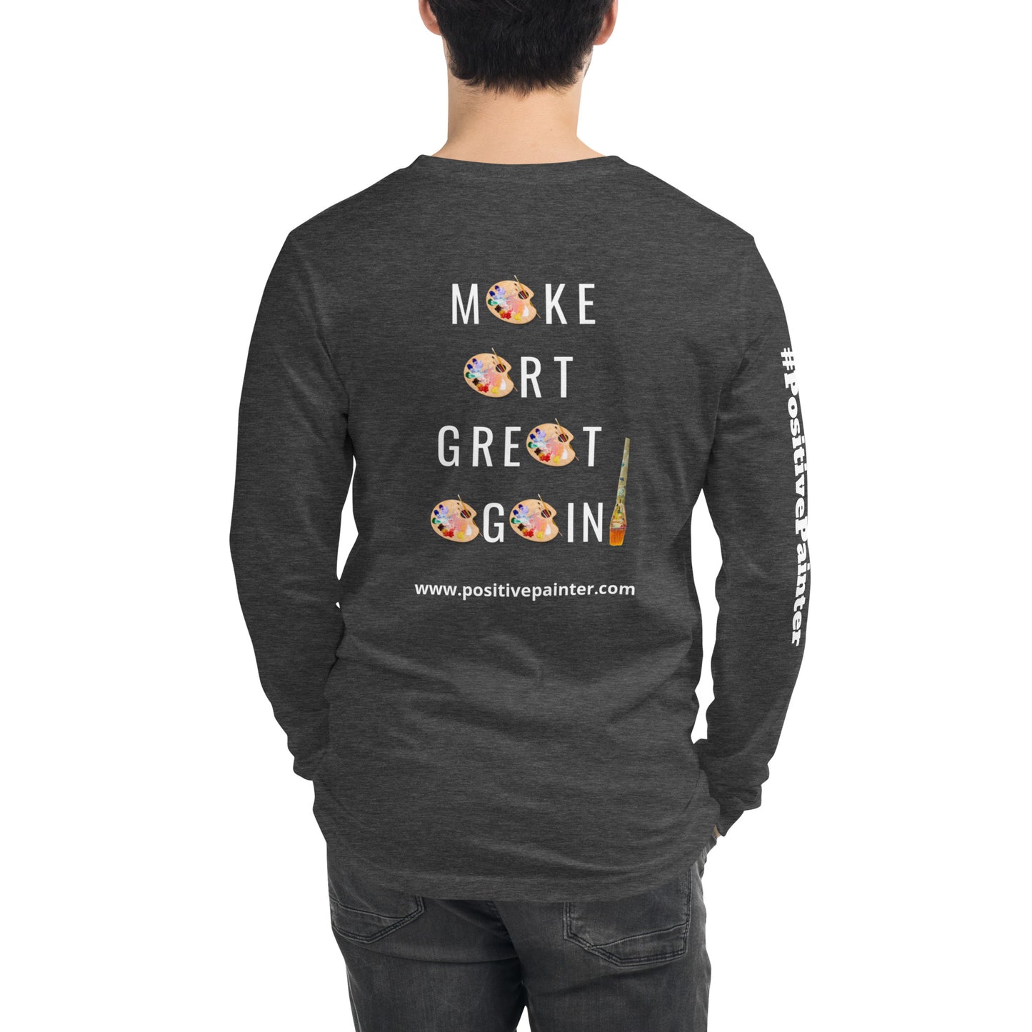 Unisex Long Sleeve Tee "Make Art Great Again"