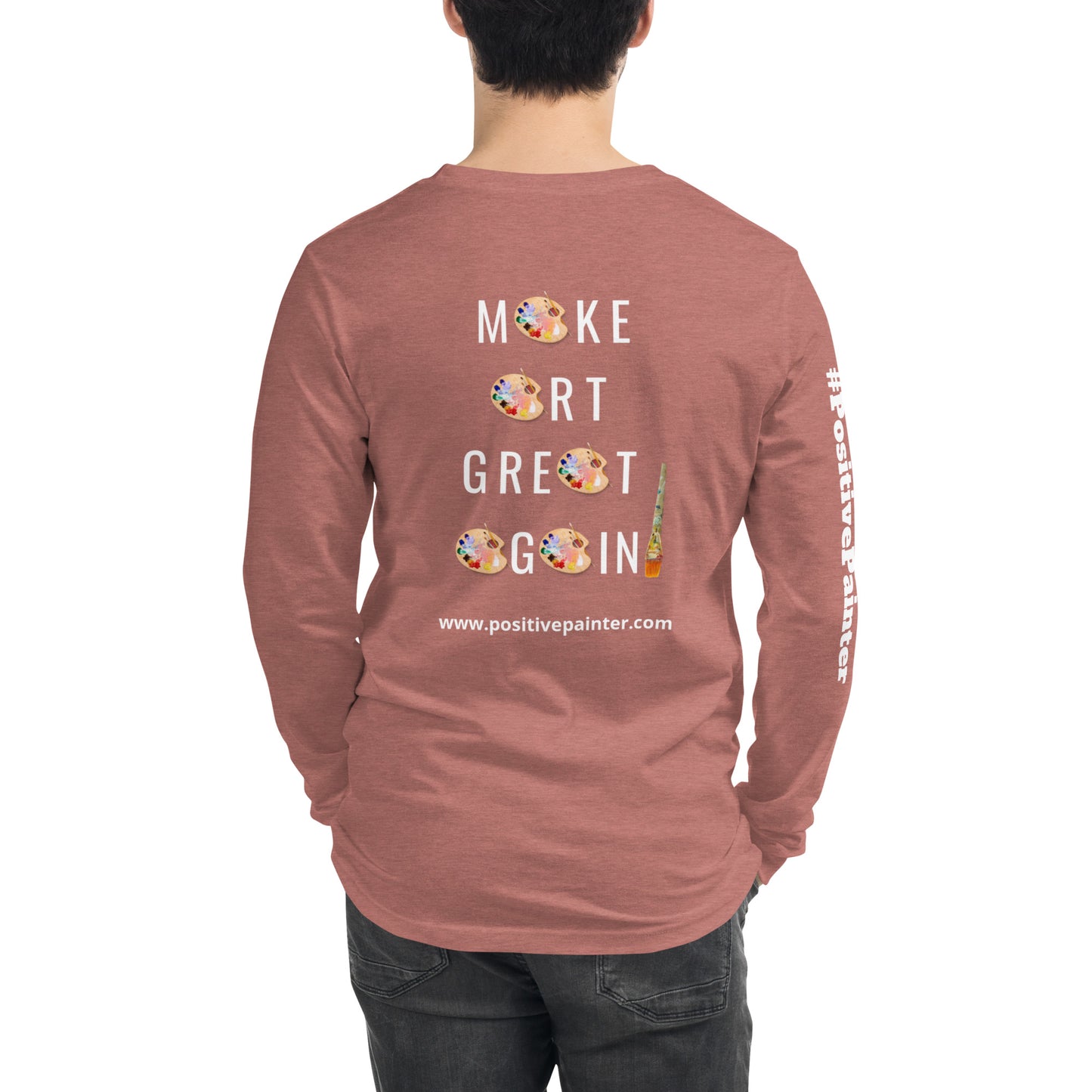 Unisex Long Sleeve Tee "Make Art Great Again"