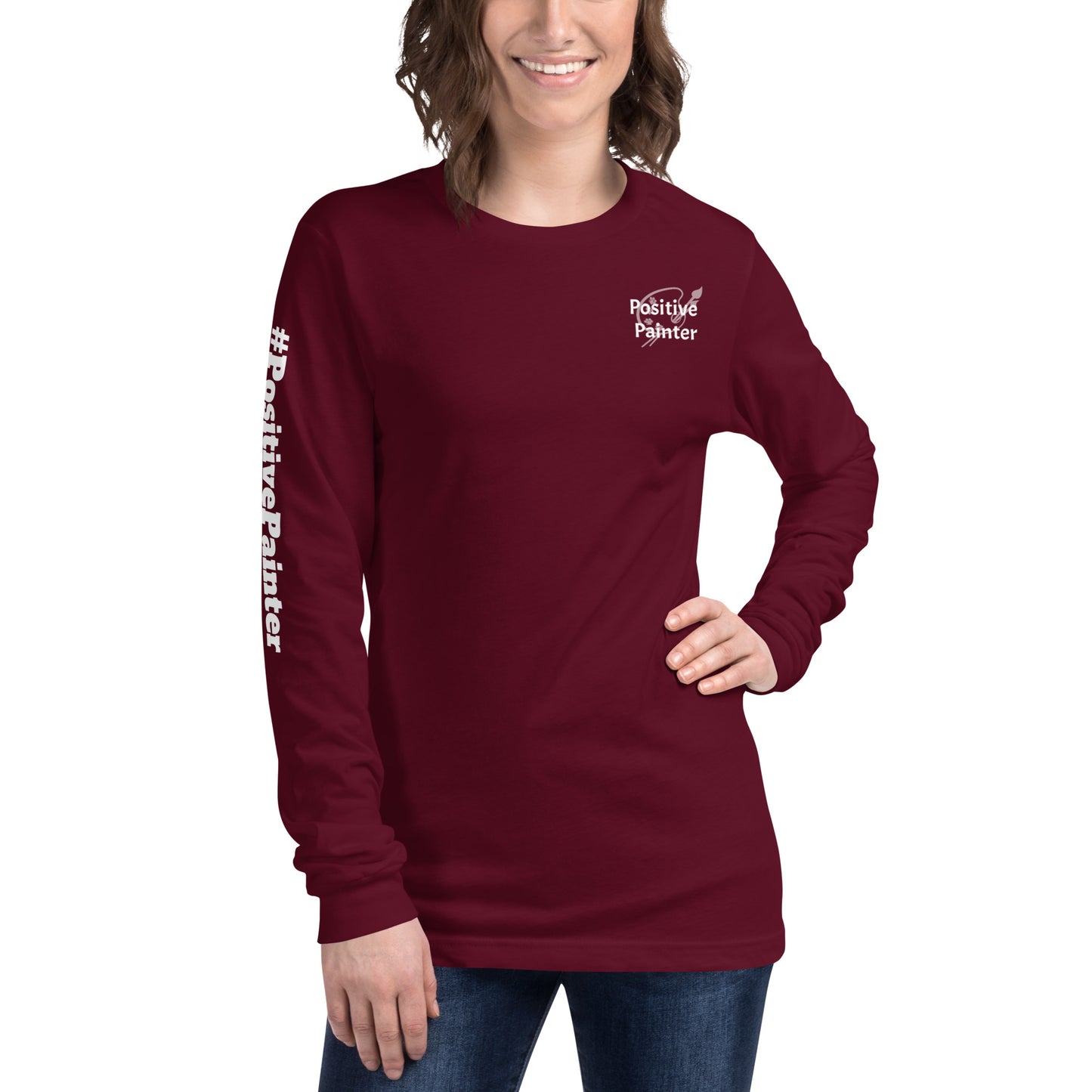 "Art Untangles the Mind" Unisex Long Sleeve Tee