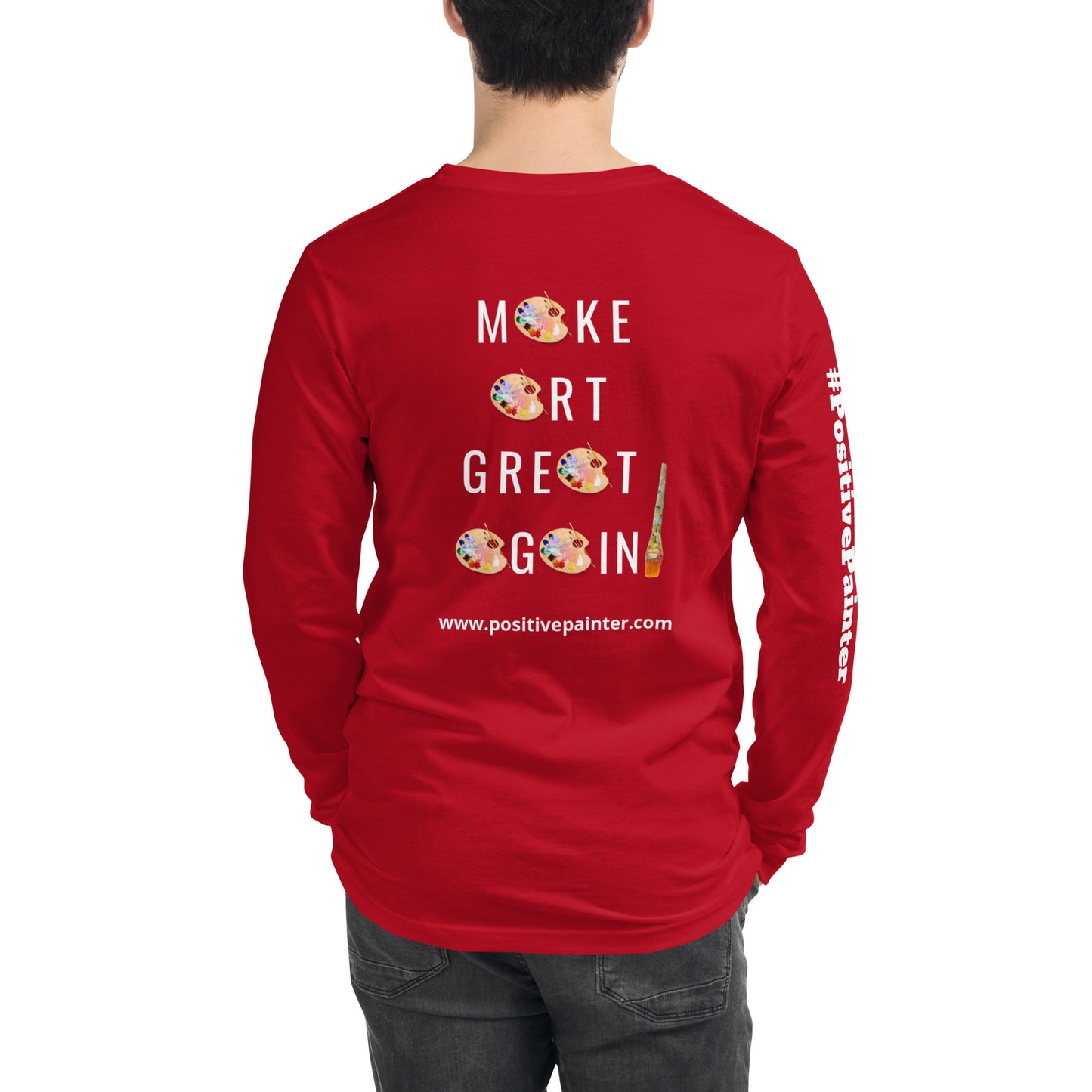 Unisex Long Sleeve Tee "Make Art Great Again"