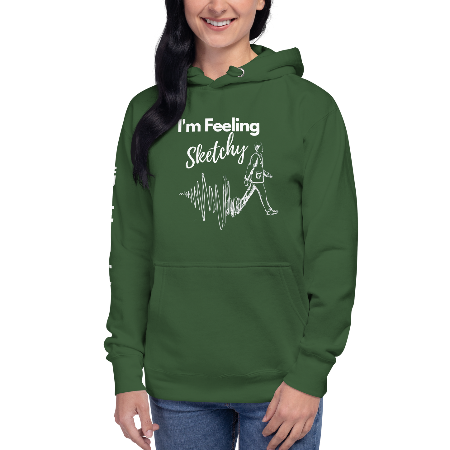 "I'm Feeling Sketchy" Artist Unisex Hoodie