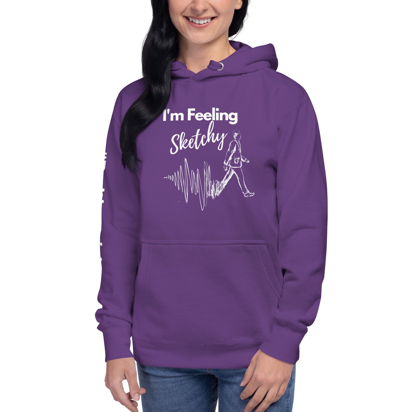 "I'm Feeling Sketchy" Artist Unisex Hoodie