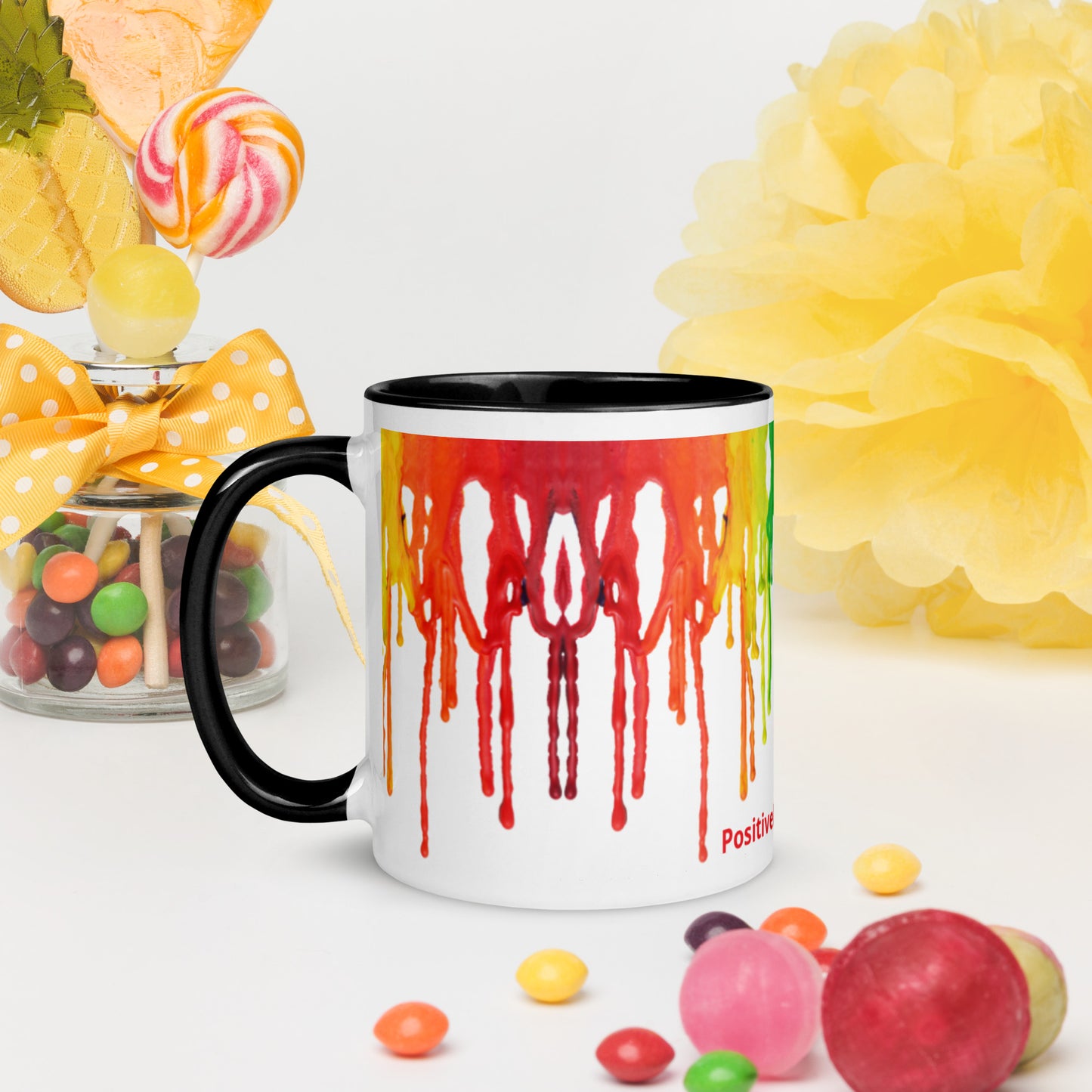 Colorful Artist Mug with Lots of Splashes of Color!
