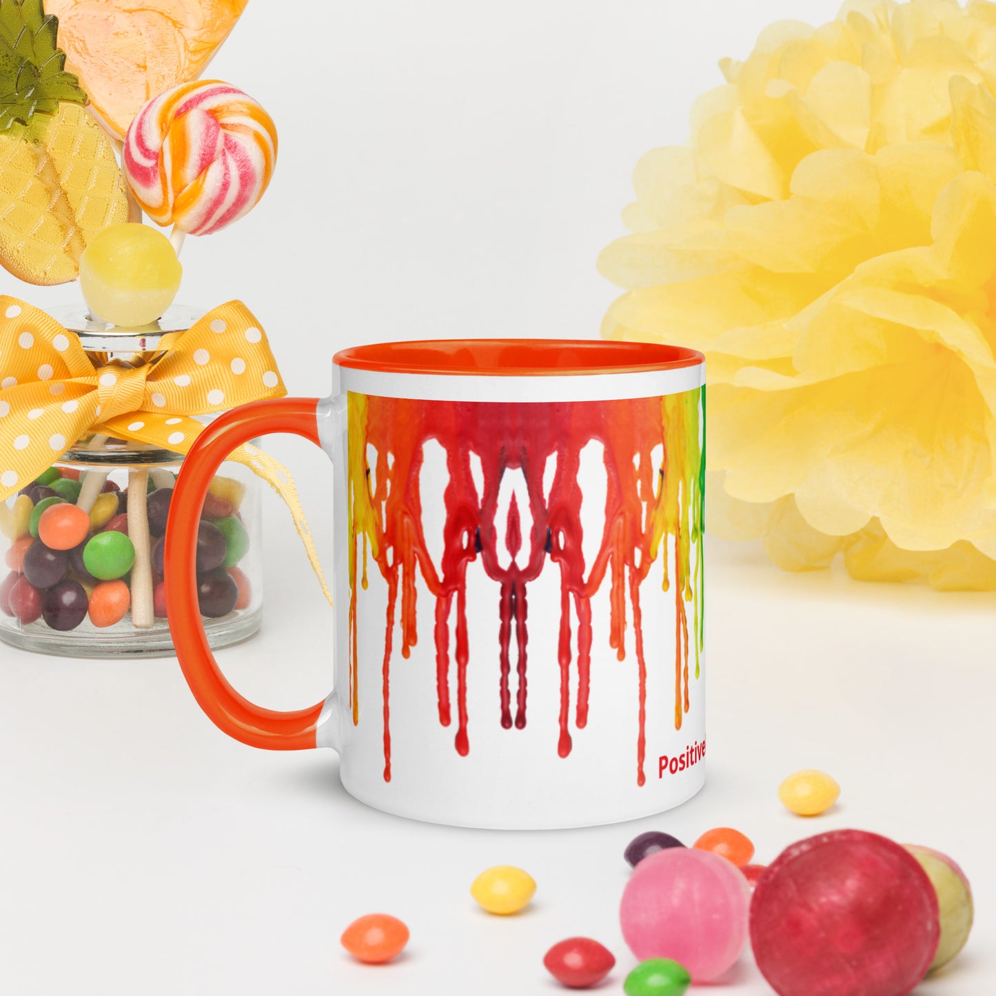 Colorful Artist Mug with Lots of Splashes of Color!