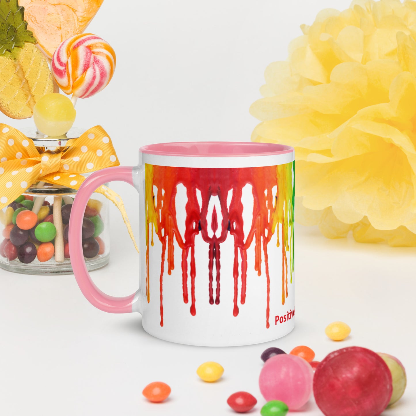 Colorful Artist Mug with Lots of Splashes of Color!