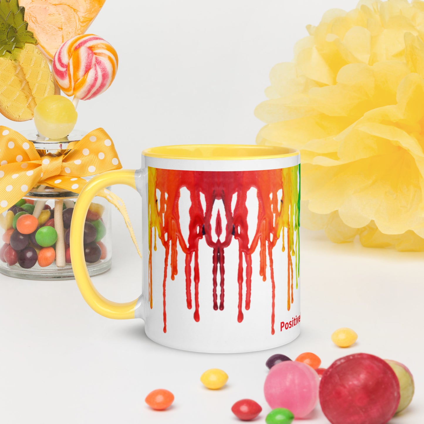 Colorful Artist Mug with Lots of Splashes of Color!