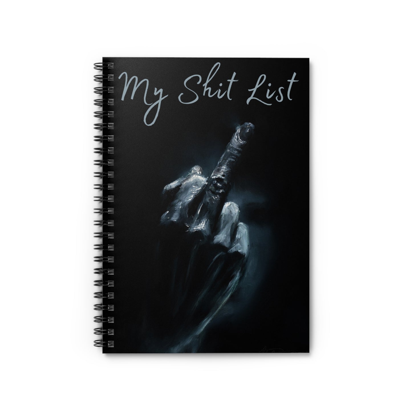 My Shit List Fun Notebook
