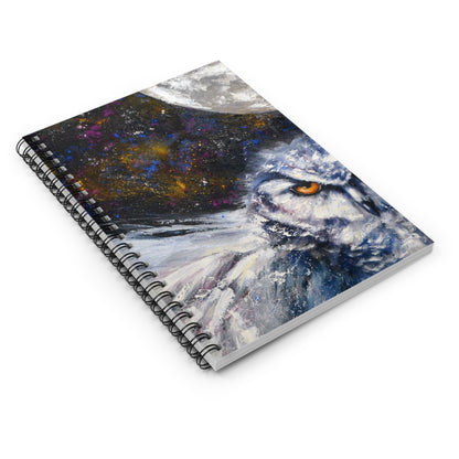 Owl Notebook,  Journal,  Fun Notebook, Affirmation Journal, Journal for Women, Poetry Journal