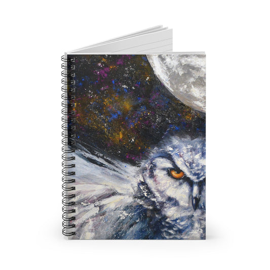 Owl Notebook,  Journal,  Fun Notebook, Affirmation Journal, Journal for Women, Poetry Journal