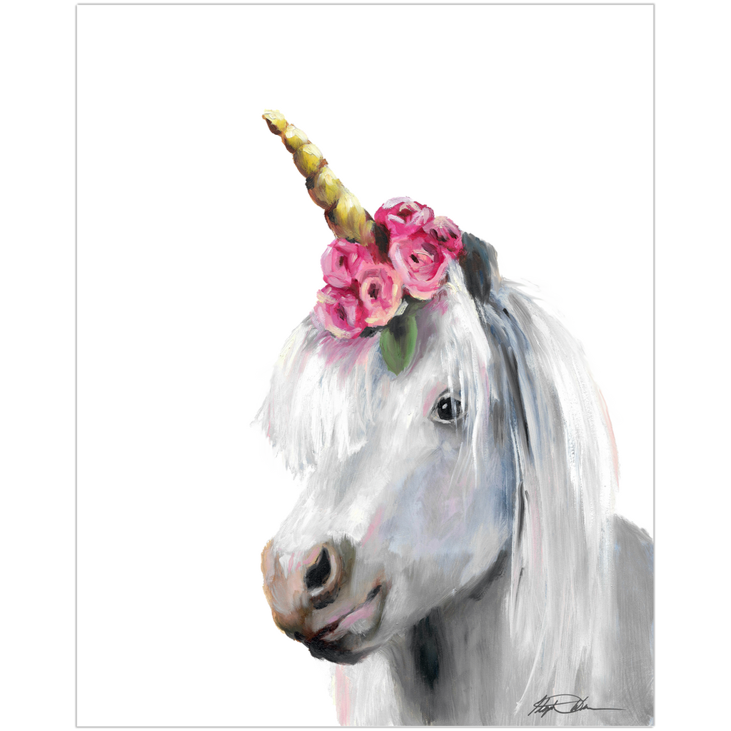 Print - Pony Unicorn - Ponicorn Unicorn Series Premium Art Prints