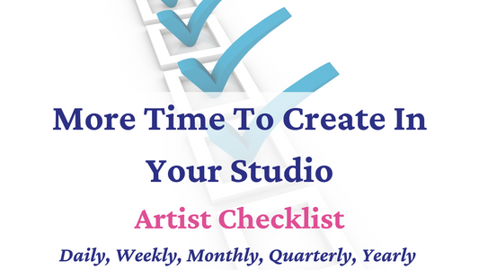 Daily, Weekly, Monthly Artist Checklist