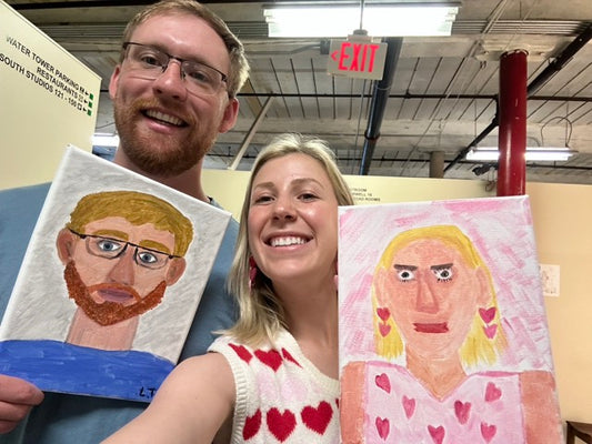 Friday Night - Fun Night! Paint Your Partner Date or BFF Night!