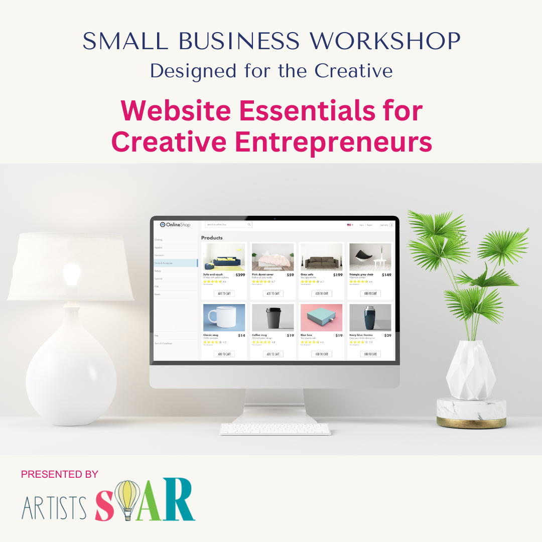 5/8 - Art Biz: Website Essentials