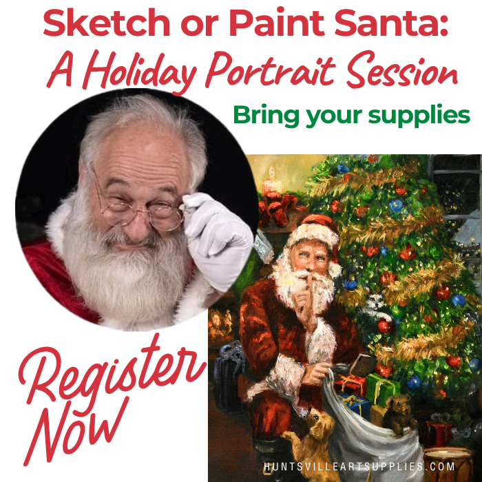 12/11 - Santa’s Studio: Live Model Portrait Session