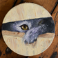 "Portraits of Curiosity: Animals Through the Porthole Collection" 4 Original Oil Paintings