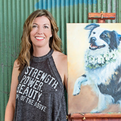 How To Accurately Draw on Canvas Before Painting It (and how to gesso) –  Stephanie Weaver Fine Art Artist