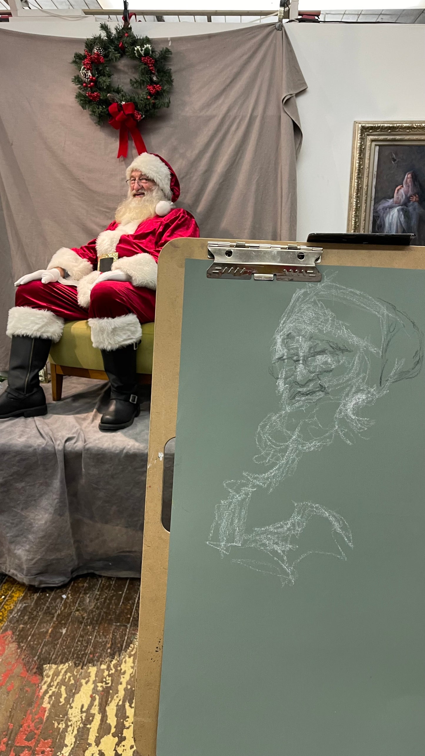 12/11 - Santa’s Studio: Live Model Portrait Session