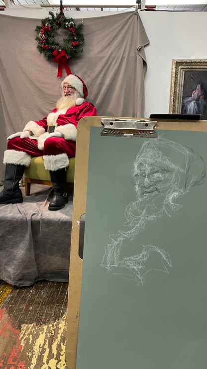 12/11 - Santa’s Studio: Live Model Portrait Session