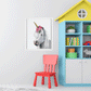 Pony Unicorn Framed Premium Print on Canvas