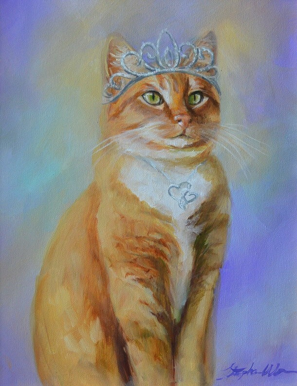 royal pet portrait