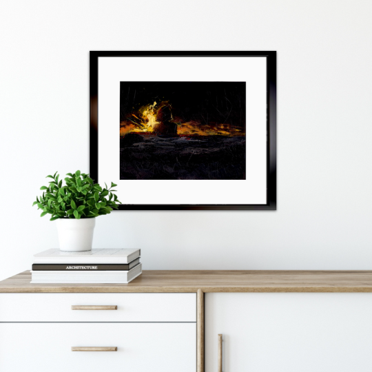the beach artwork is perfect for your home and office decor.