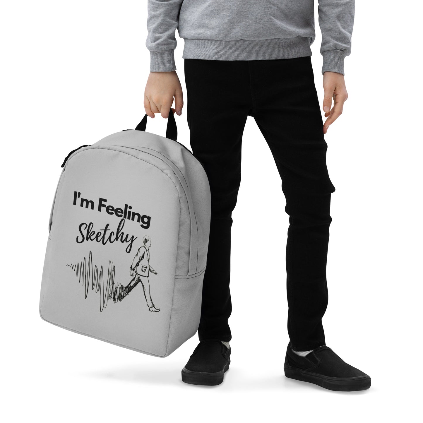 "I'm Feeling Sketchy" Artist Backpack for kids and adults