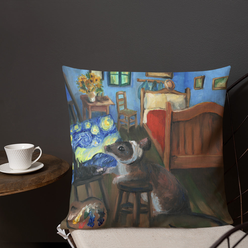 Vincent Van Gogh starry night pillow