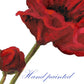 Red Poppy Plant 8x10" Original Oil Painting