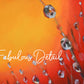 6x6" Dew Drop Original Oil Painting