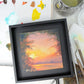 Original Oil Painting - "Graceful Sunrise" 6x6"