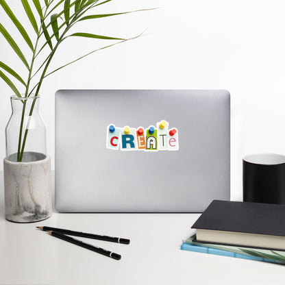 "Create" Sticker for Artists and Creatives