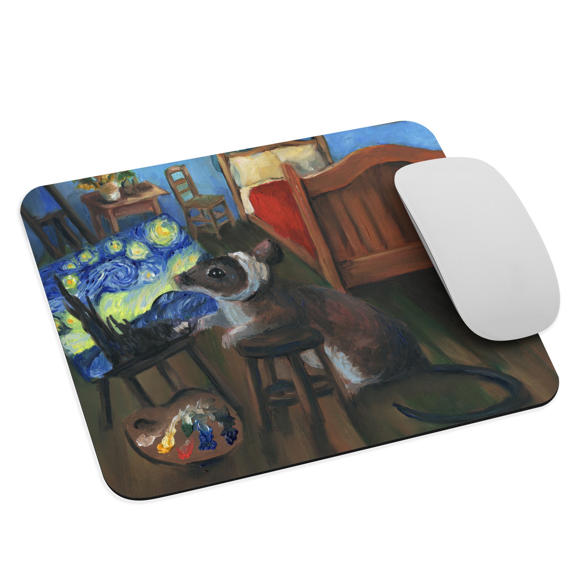Vincent Van Gogh Mouse - Mouse pad