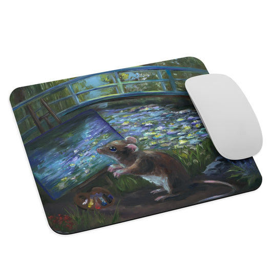 Claude Monet Mouse - Mouse pad