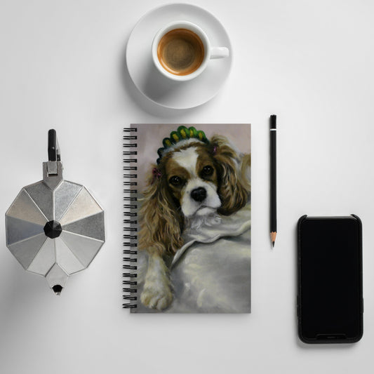 King Charles Spaniel Spiral notebook