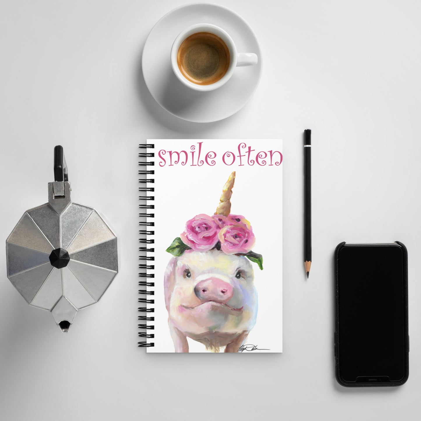 Pig Unicorn Notebook
