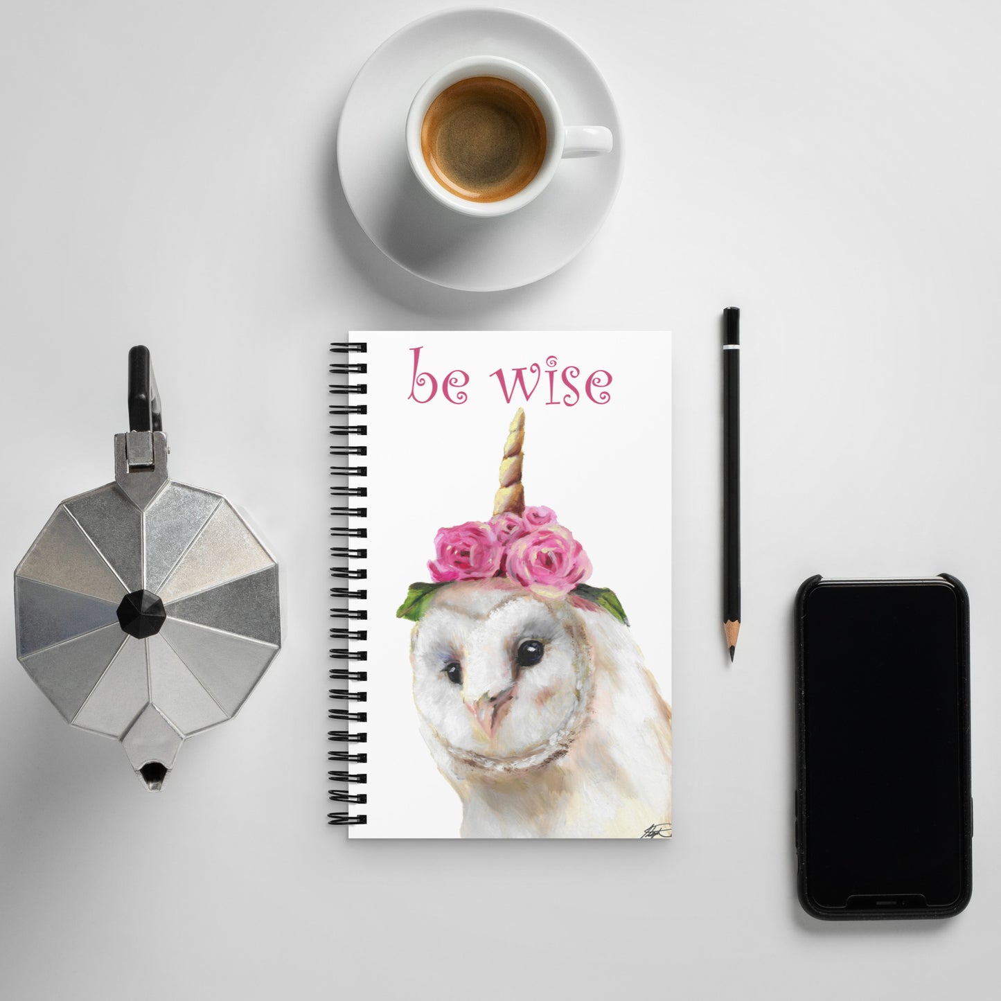 Owl Unicorn Notebook