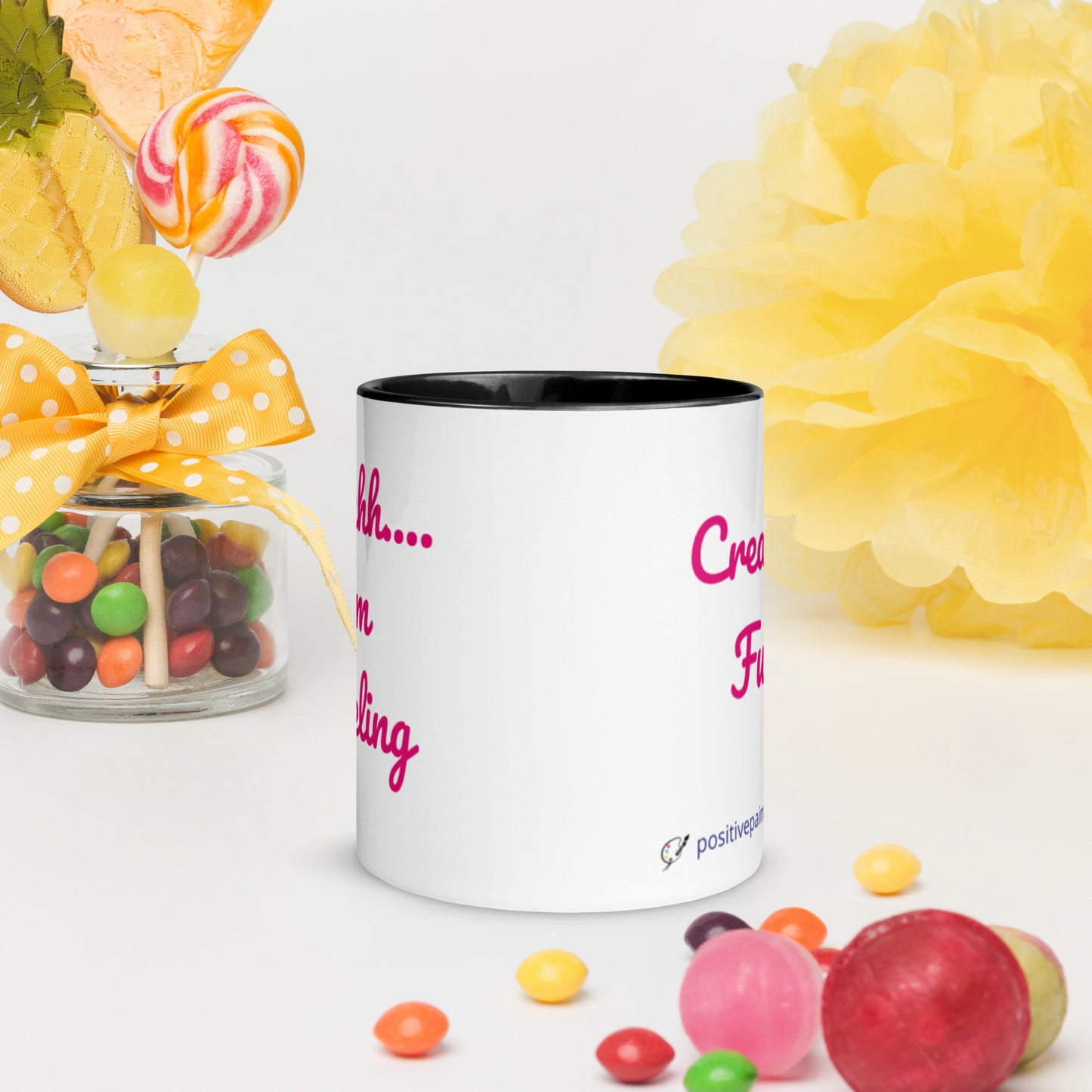 Creative Fuel Artist Mug with Color Inside