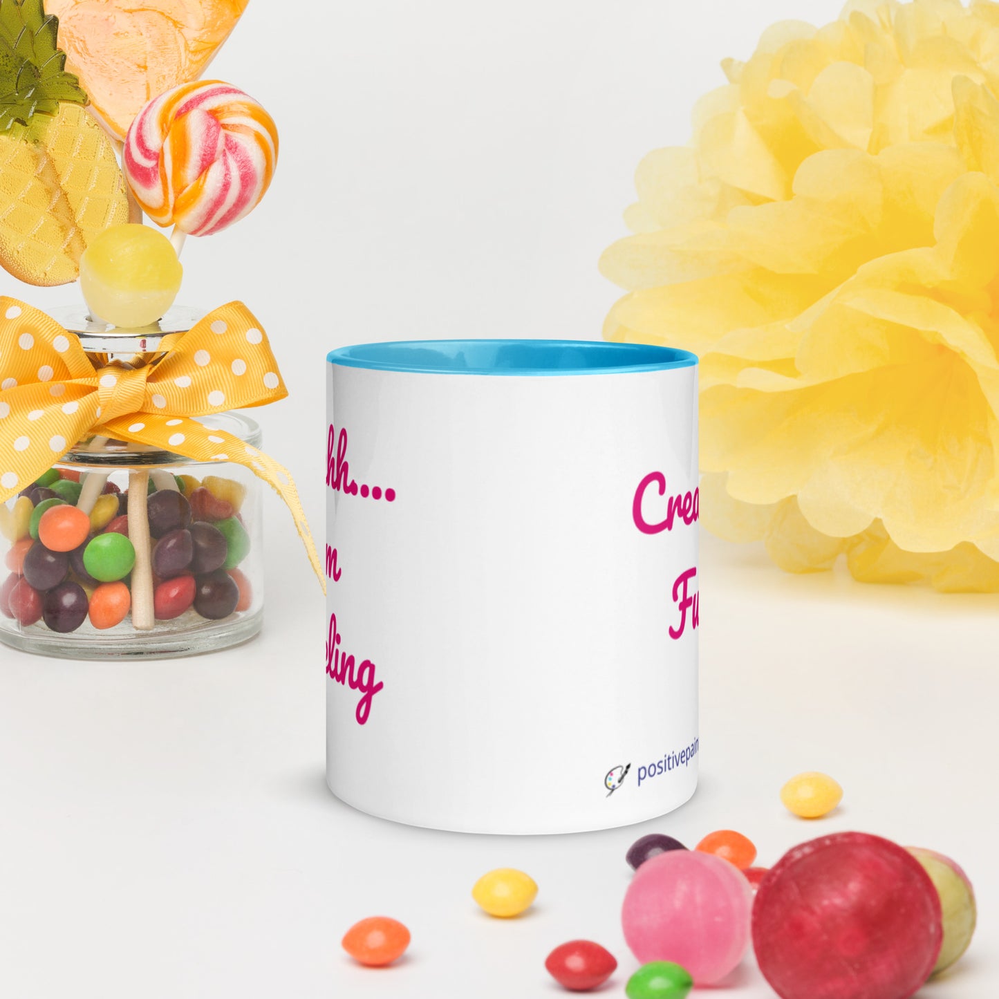 Creative Fuel Artist Mug with Color Inside