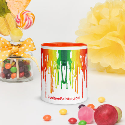 Colorful Artist Mug with Lots of Splashes of Color!