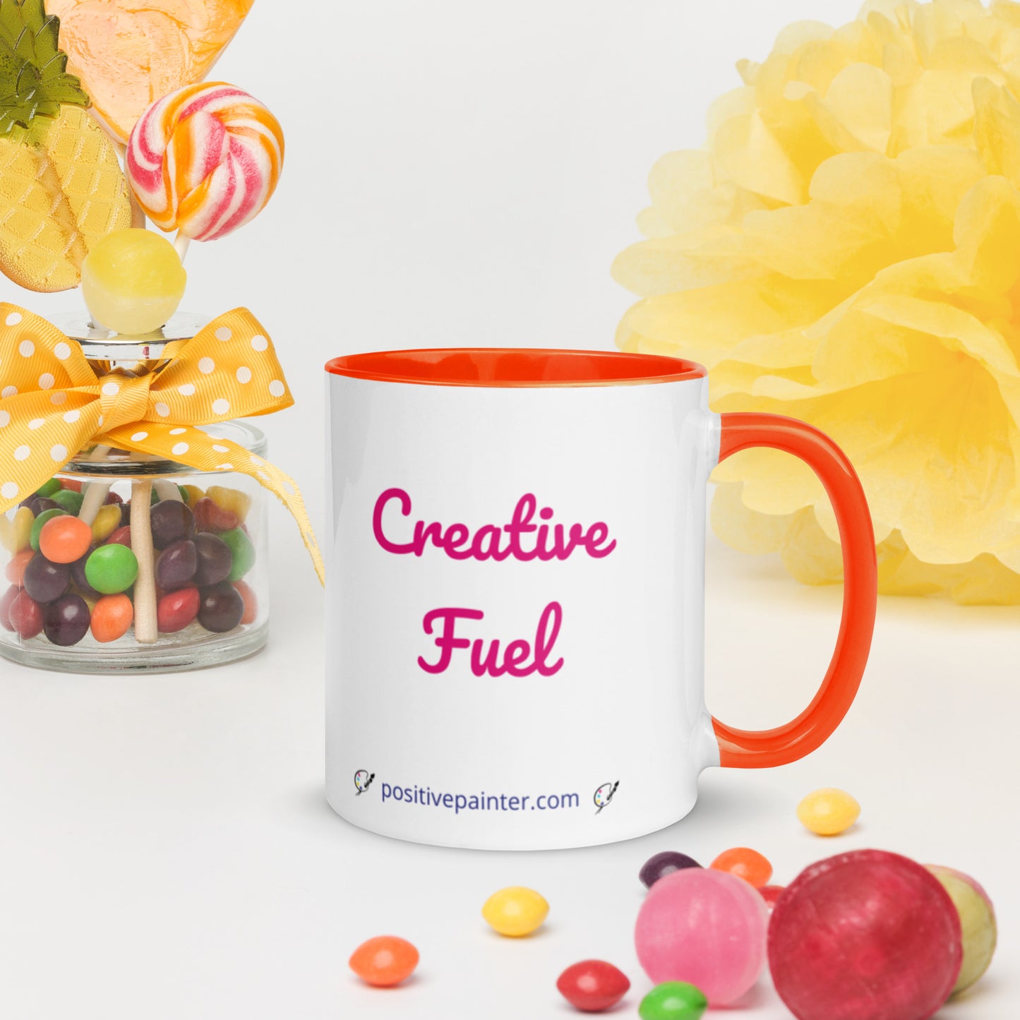Coffee mug for artists
